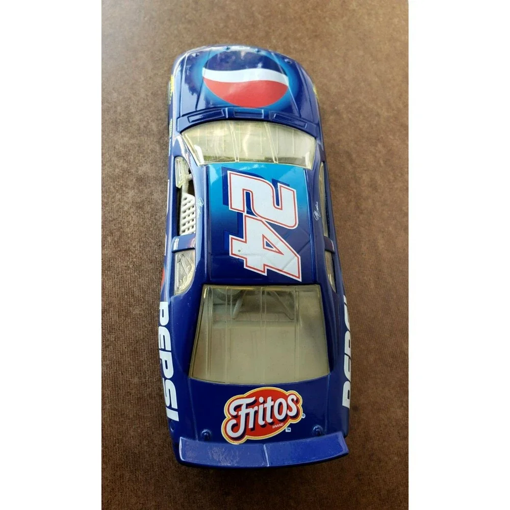 1999 Hasbro NASCAR JEFF GORDON '98MONTE CARLO CHEVROLET PEPSI 24 Blue 1:24 LOOSE